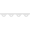 Ekena Millwork Havana Architectural Grade PVC Running Trim, 6"H x 5/8"P x 48"L RUNP06X0625X48HAV - alternate 3